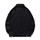 Мужская осенняя рабочая одежда, модная брендовая куртка с воротником-поло