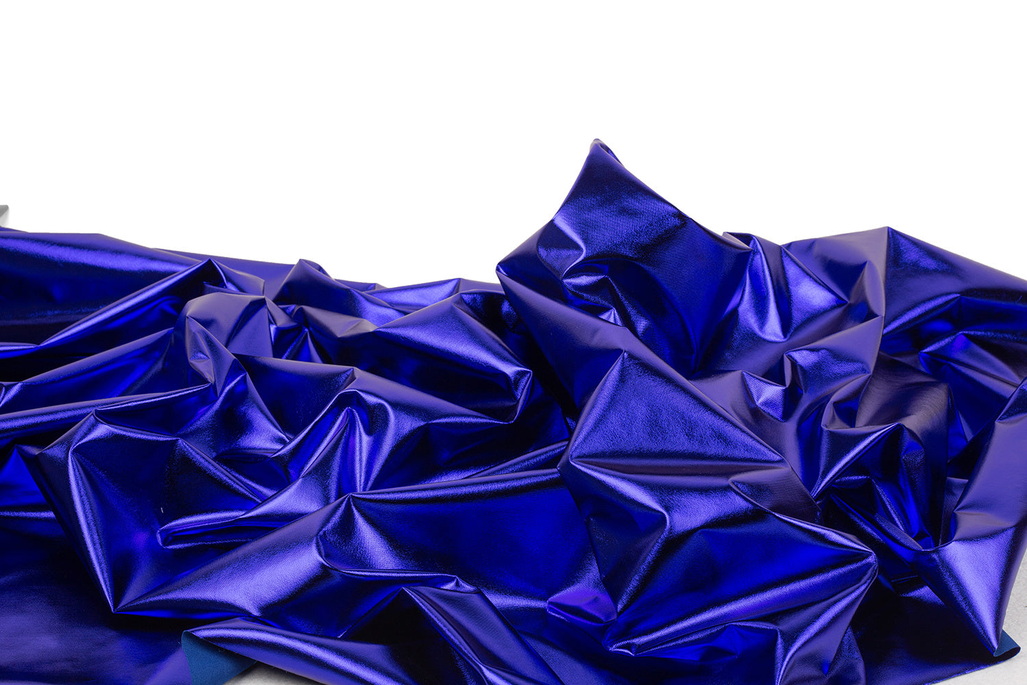 Spandex Gold Fabric With Glossy Surface Version With Elastic Ironing On All Four Sides