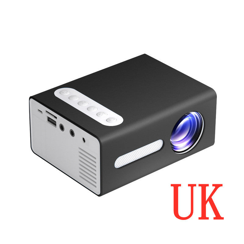 Home Office T300 Проектор 1080P миниётураҳо Проектор Мини