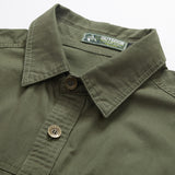 Осенняя мужская рубашка Warquar большого размера