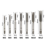 8-piece Tap Hardware Tools Metric Hand Tap Suit