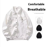 Мужская осенняя рабочая одежда, модная брендовая куртка с воротником-поло