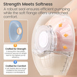 New Wearable Breast Electric Hands-free Mute