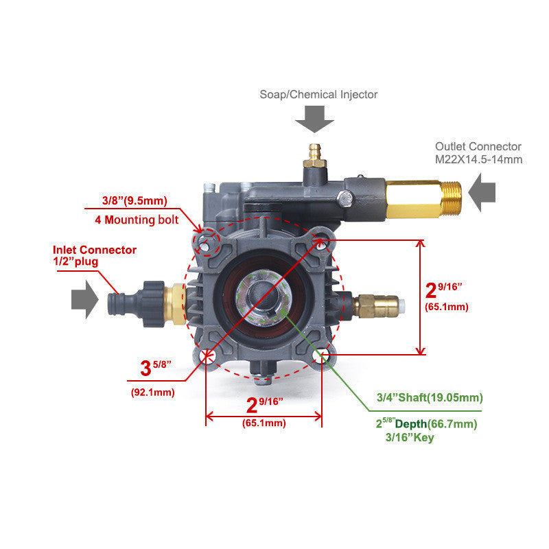 P170 Aluminum Swash Plate Cleaning Machine Spare Parts