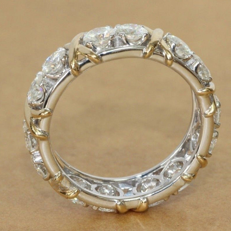 Cross Jewelry Zircon Ring For Women