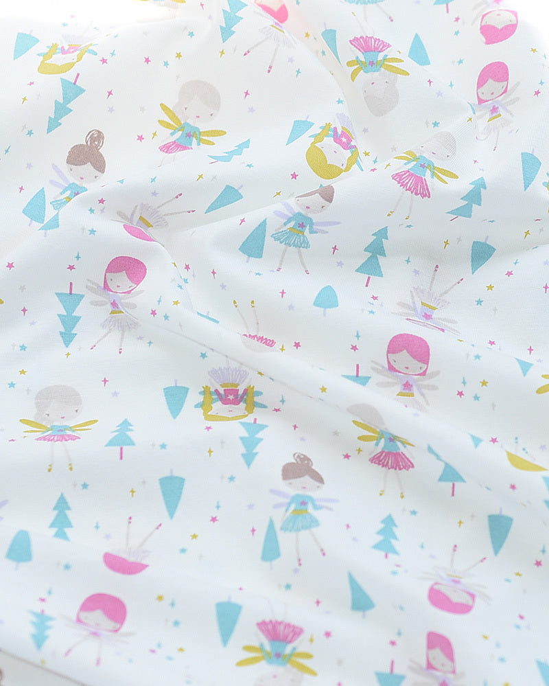 Baby Underwear Combed Cotton Lycra Knitted Fabric