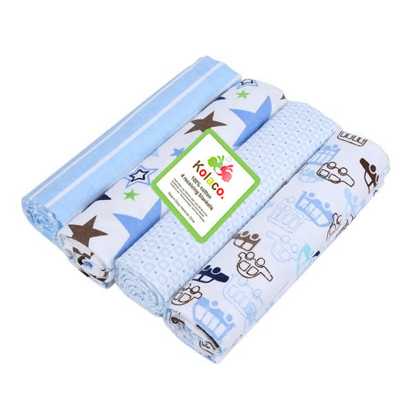 76X76PVC Flannel Baby Wrapping Blanket