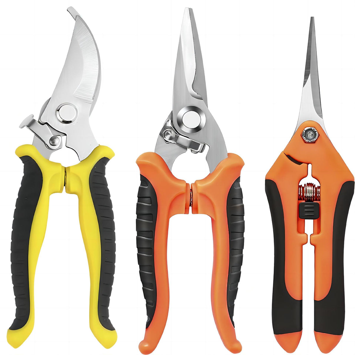 Stainless Steel Pruning Shears Gardening Tools Suit