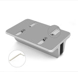 Double storage vertical computer aluminum alloy bracket