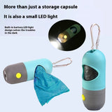 Диспенсери халтаи партовҳои ҳайвоноти хонагии Led Light барои сагҳо барои сагҳо, сагҳо, халтаҳо, халтаҳои партовҳо дорандаи диспенсерҳо Лавозимотҳои тозаи ҳайвонот