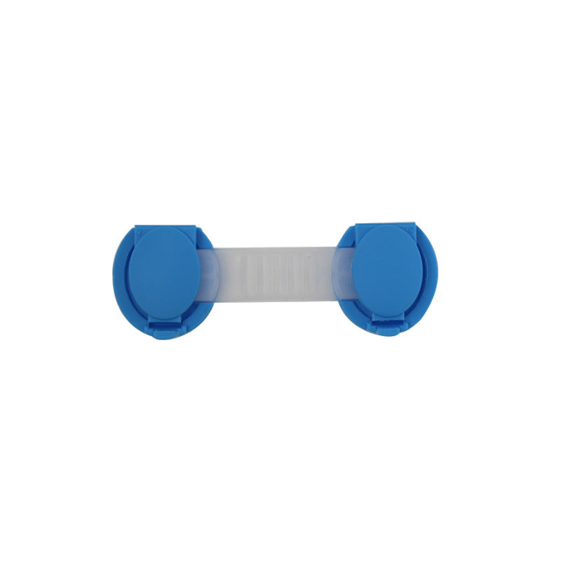 Multifunctional baby anti-pinch child safety drawer lock