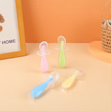 Baby Silicone Spoon Soft Head Feeding Soup Food Supplement Spoon
