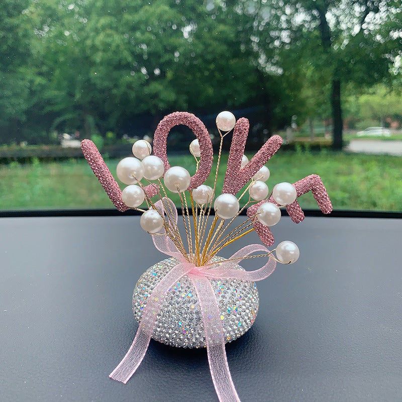 Innovative Car Decoration Vehicle Center Console Diamond Star Decoration Ornaments