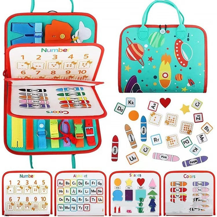 Felt Learning Early Education Board DIY Action Educational Toys