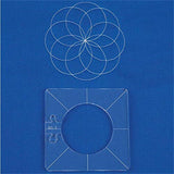 Sewing machine marking scale