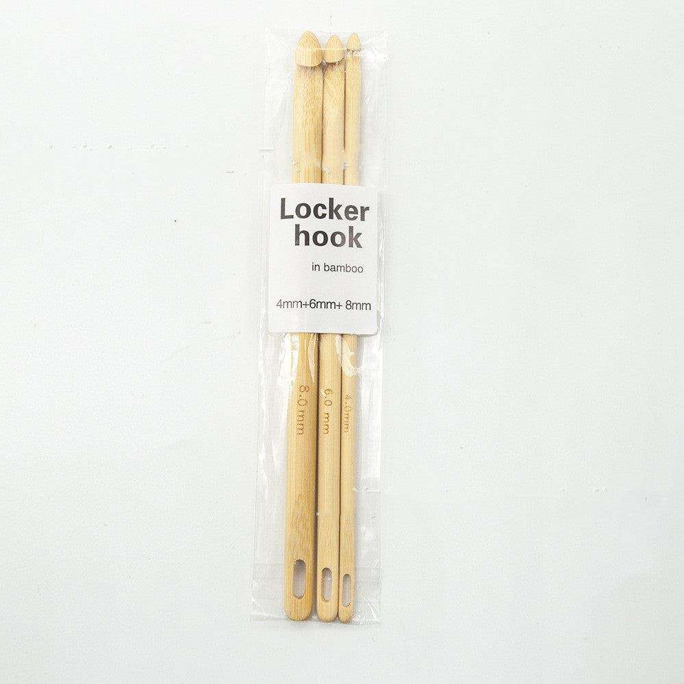 Afghan Tunisian Wooden Crochet Hook Set Knitting