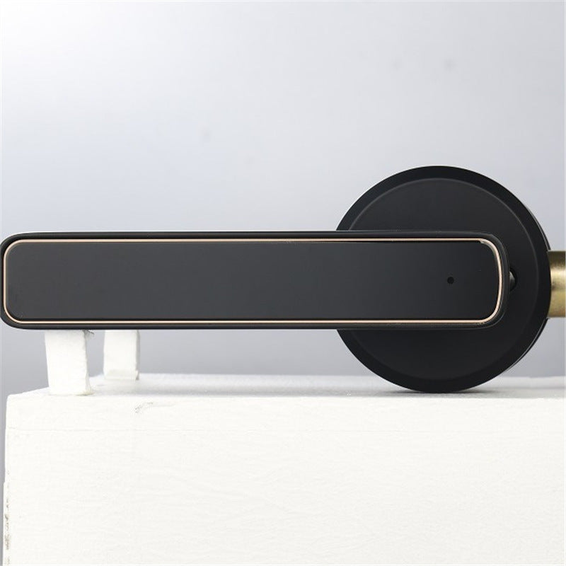 Wooden Door Fingerprint Lock Spherical Smart Lock Bedroom Door Graffiti Bluetooth