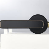 Wooden Door Fingerprint Lock Spherical Smart Lock Bedroom Door Graffiti Bluetooth
