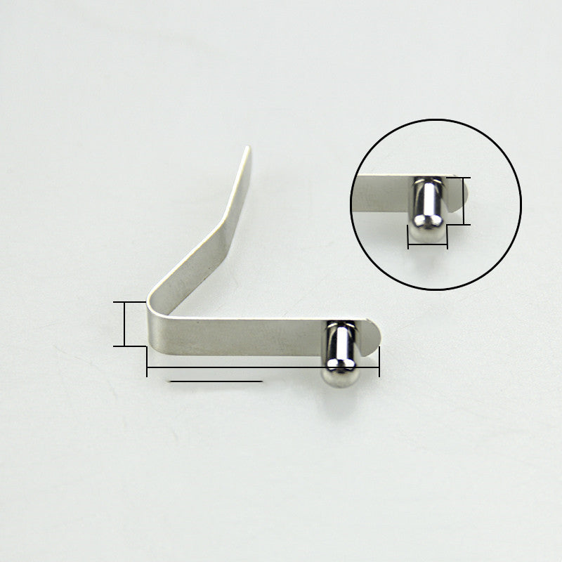 Hardware Solid Riveted Marble V-shaped Spring