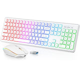 Backlit 24g Wireless Keyboard And Mouse Combination Rechargeable