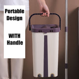 Wring Mop Bucket For Wash Floor Squeeze Lazy Mops Head Home For Cleaning Floors Wash House Cleaner Lightning Offers Kitchen Spin