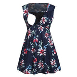 Занони ҳомиладор Floral Printed Vest Модари