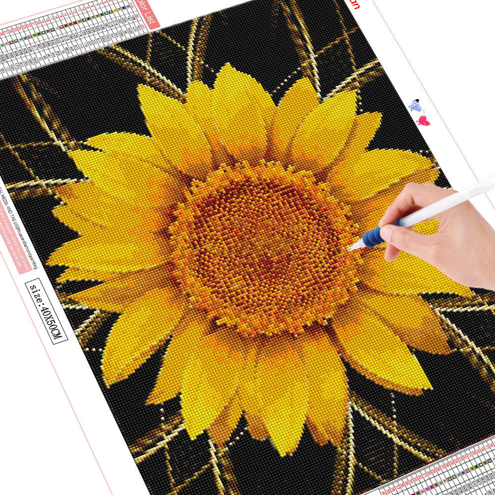 Fashion Diamond Painting Sunflower Mosaic Needlework