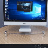 Transparent Acrylic Computer Monitor Screen Increase Rack