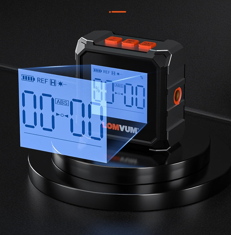 Longyun Laser Infrared Woodworking Steel Tape Measure Tool Box Ruler Meter Numerique