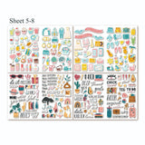 A4 Love Wedding Scrapbooking Stickers