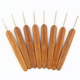 DIY Hand Knitting Tool Carbonized Bamboo Crochet