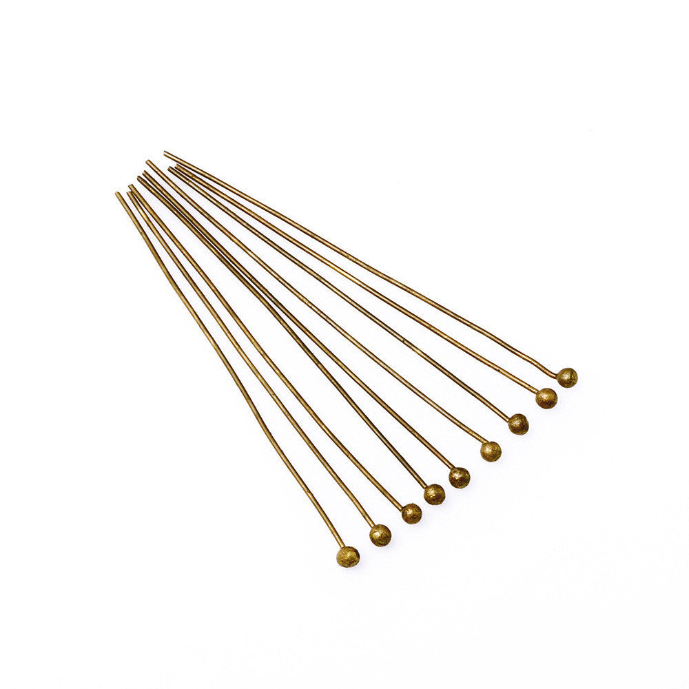 Brass Ball Needle Fitting Beading Material