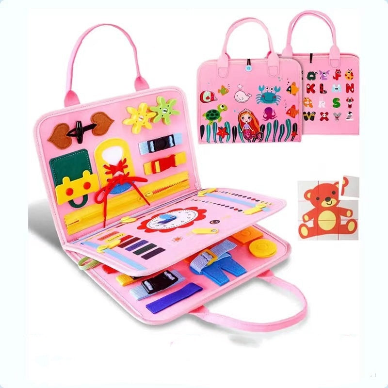 Felt Learning Early Education Board DIY Action Educational Toys