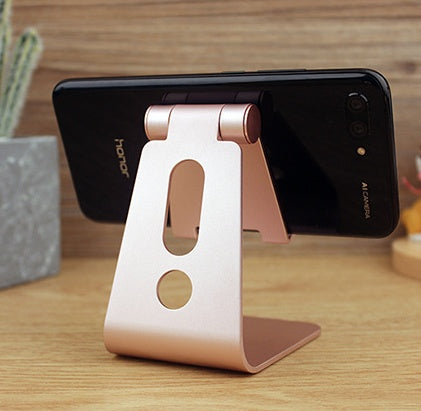 Aluminum cell phone stand