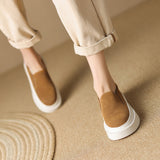 Casual Round Head Deep Mouth Pumps Muffin Bottom
