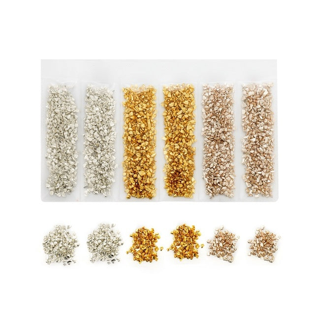 Crushed Glass Stone Resin Filler Crystal Jewelry