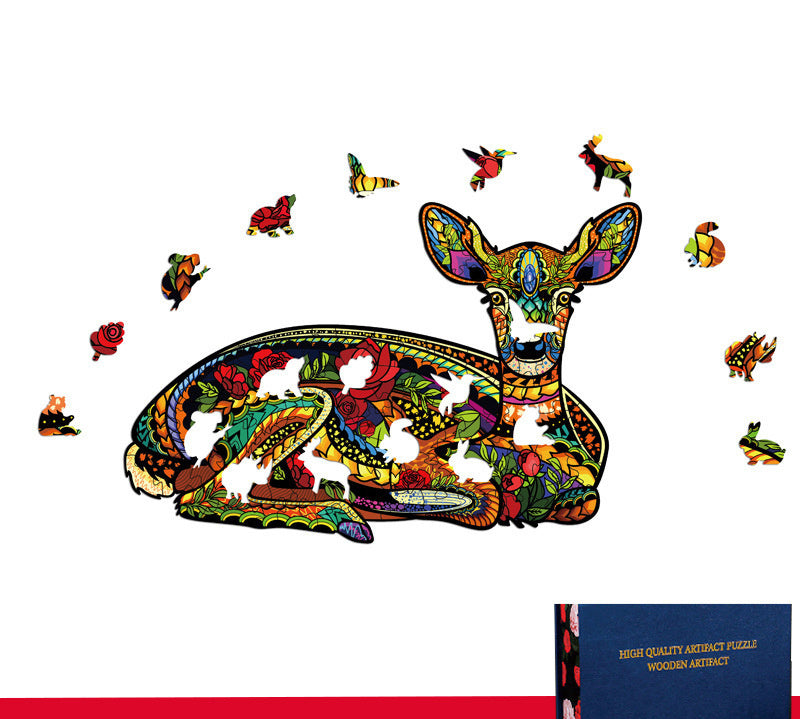 Animal Jigsaw Puzzle Toys For Adults To Decompress And Relieve Boredom