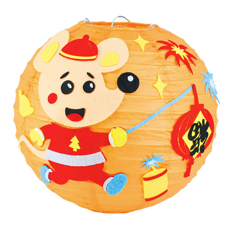 Handmade lantern making diy materials