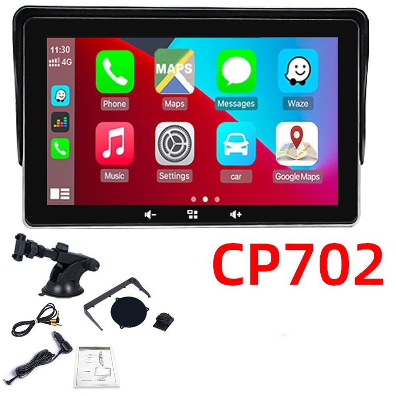 7 Мошини Wireless CarPlay Display Интерфейси сигор сабуктар Ҷоми ҷомаи универсалӣ
