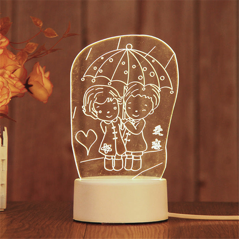 Creative 3d night light