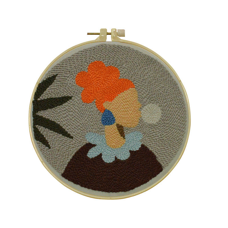 Embroidery Diy Material Pack Set Making Handmade