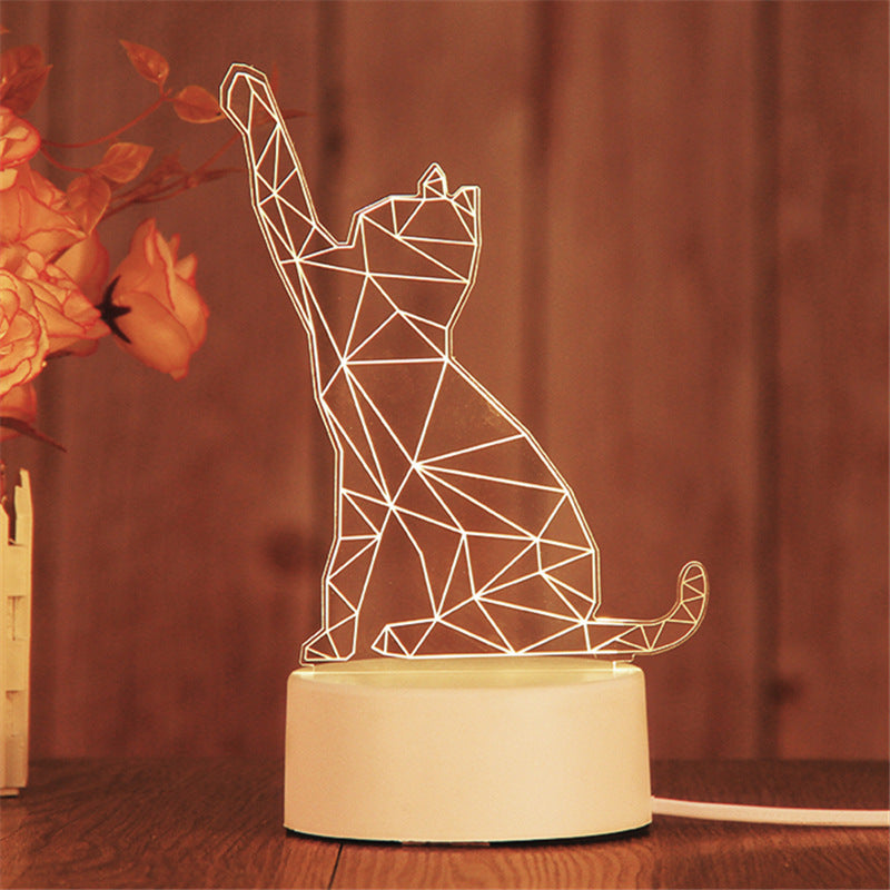 Creative 3d night light