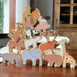 Animal Jenga Balance Building Blocks Hand-eye Coordination Toys