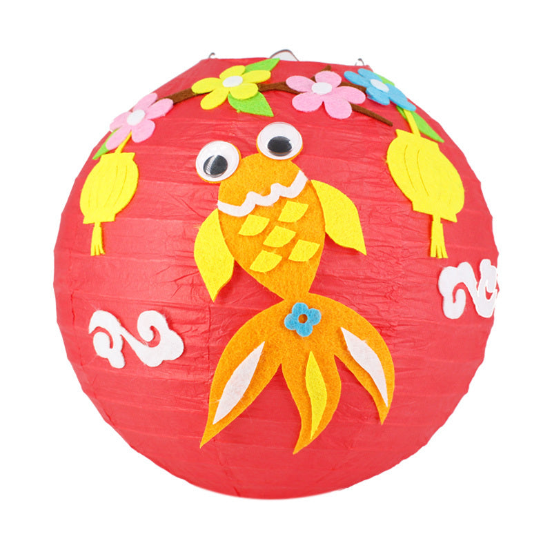 Handmade lantern making diy materials