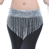 Triangle Tassel Waist Chain Beading Bead Necklace Waist Chain