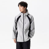 Мужская спортивная повседневная куртка с капюшоном