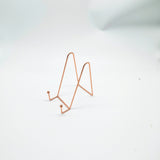 Handbag display rack hardware wallet rack