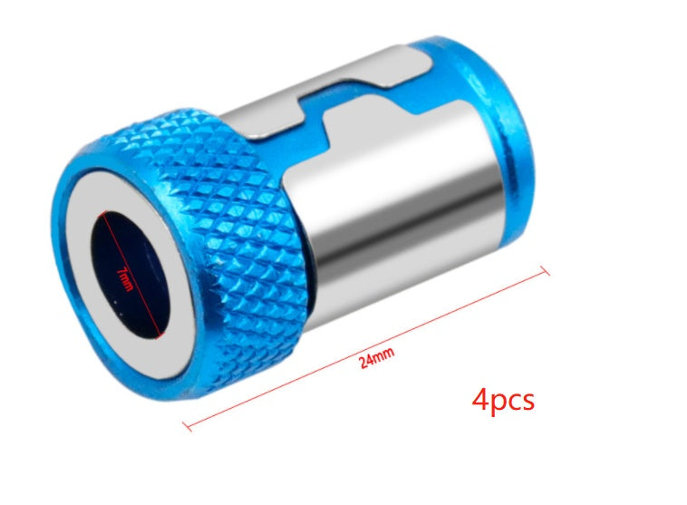 Light blue bit with magnetic ring
