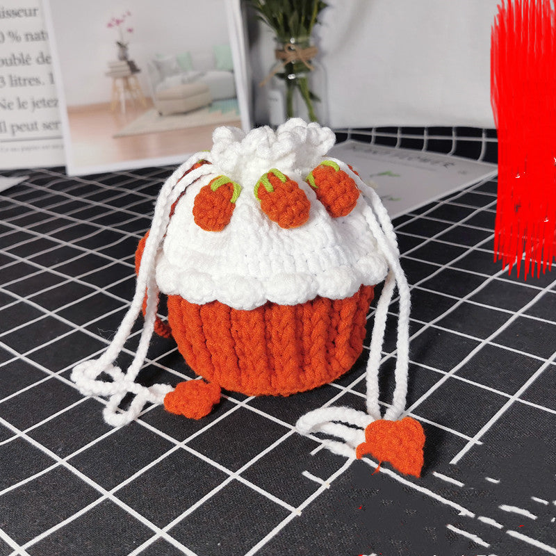 Hand Knitting To Make Crochet Diy Material Bag