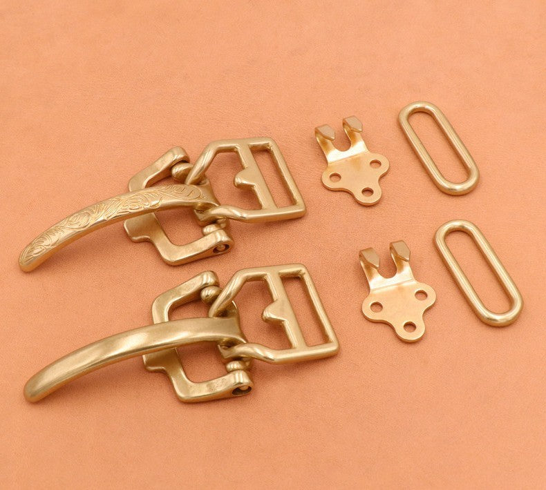 Men's Brass Belt Buckle Accessories